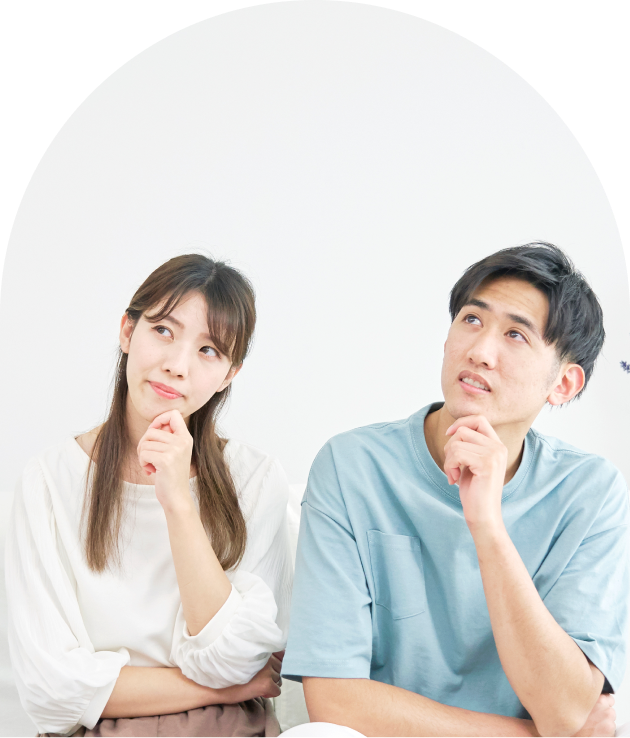 家づくりについて考えるご夫婦